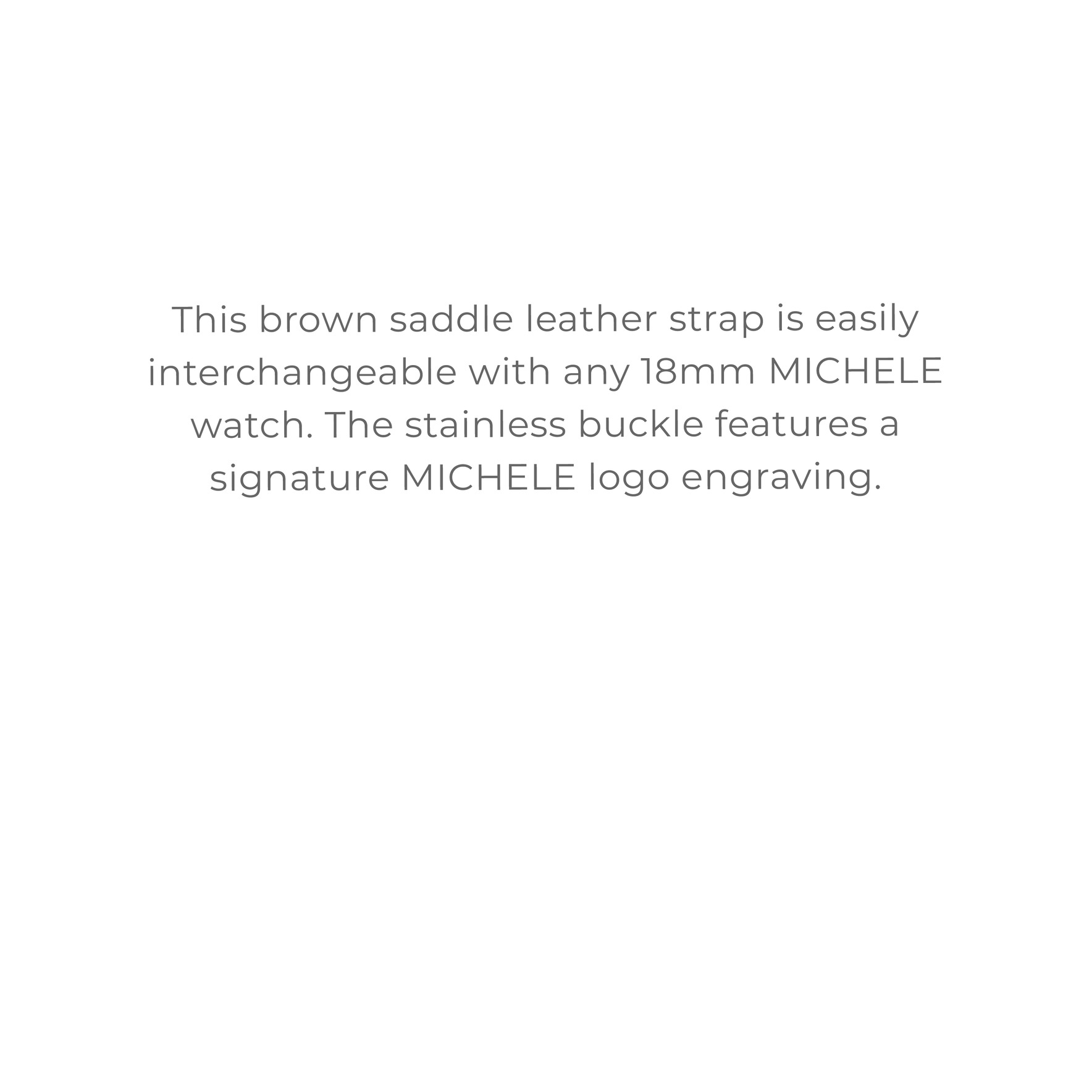 MICHELE STRAPS