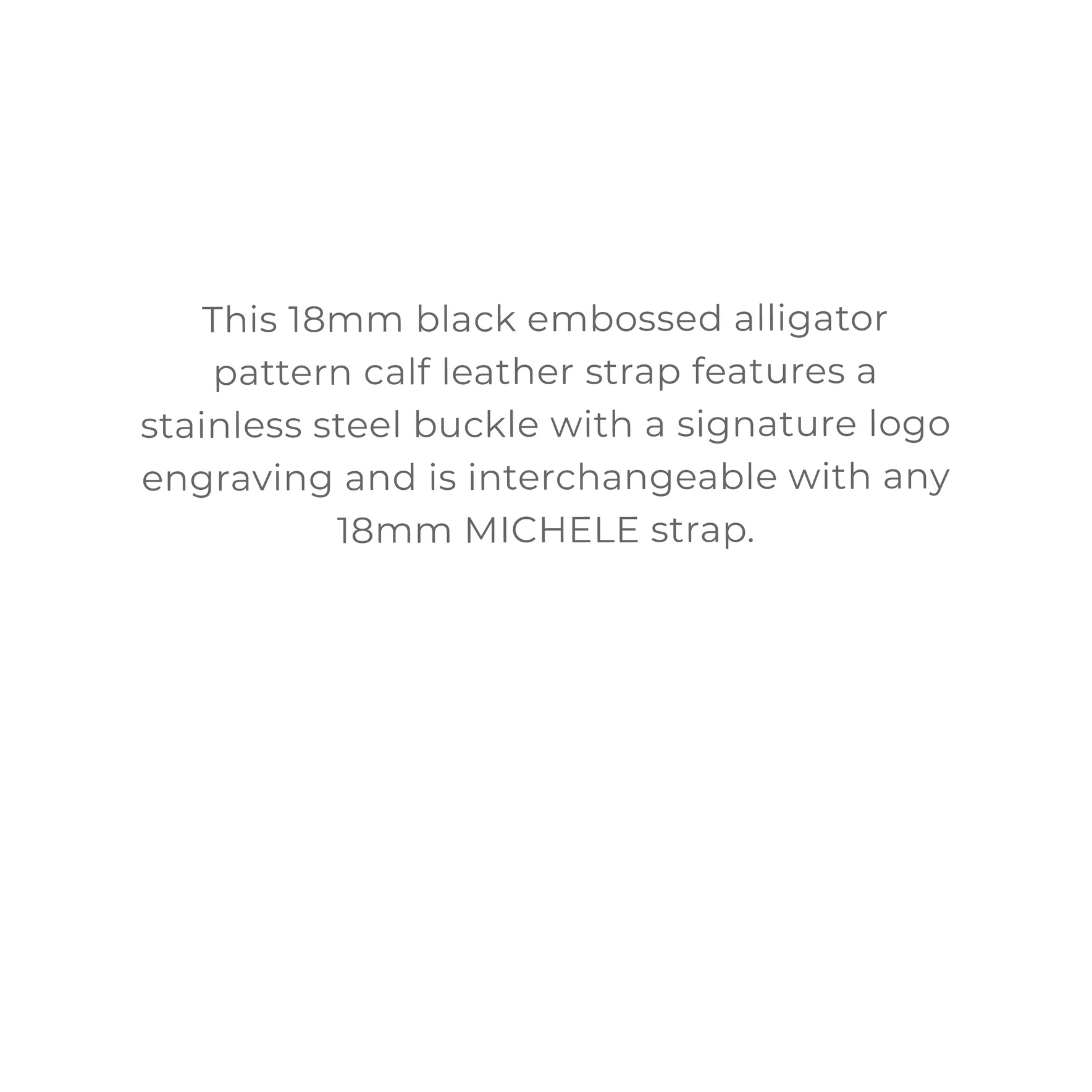 MICHELE STRAPS