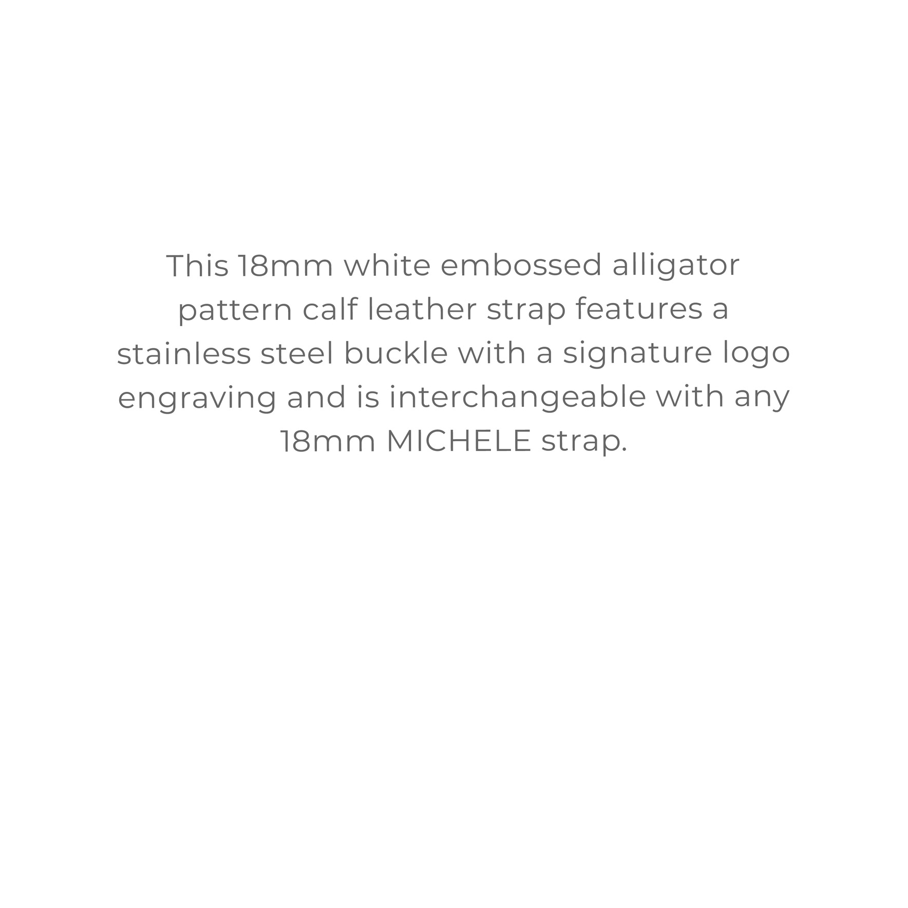 MICHELE STRAPS