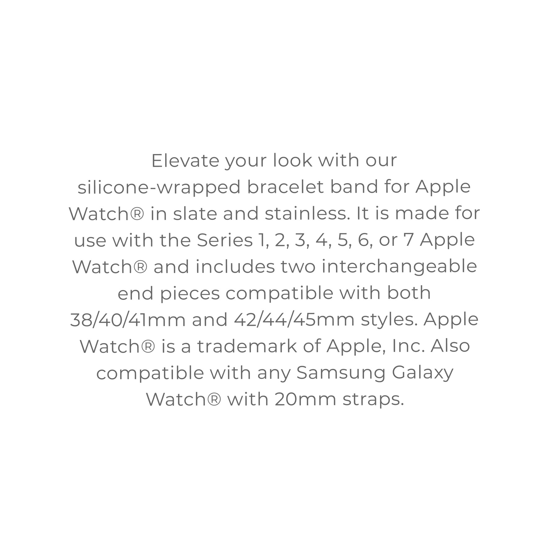 Michele strap for Apple
