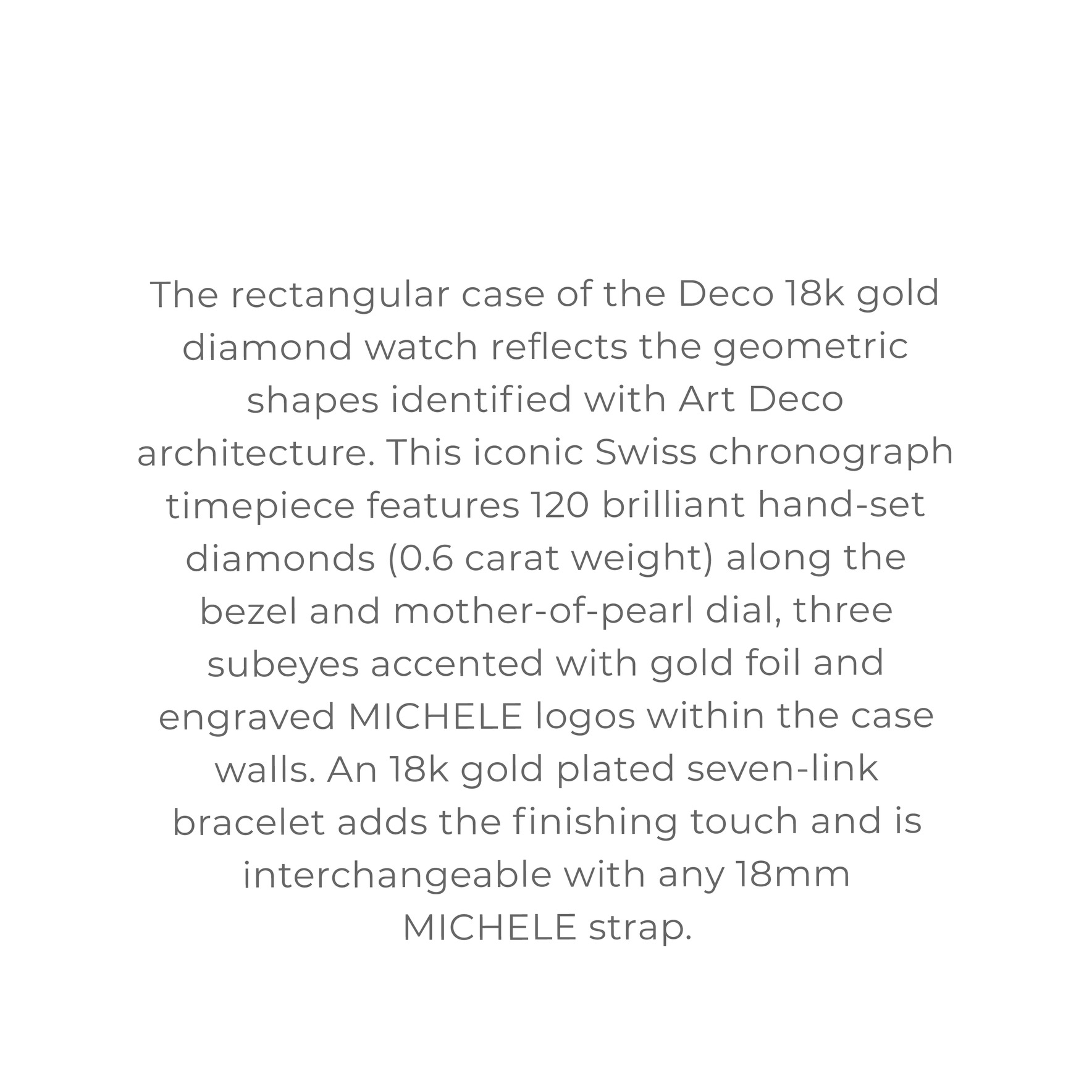 MICHELE WATCHES