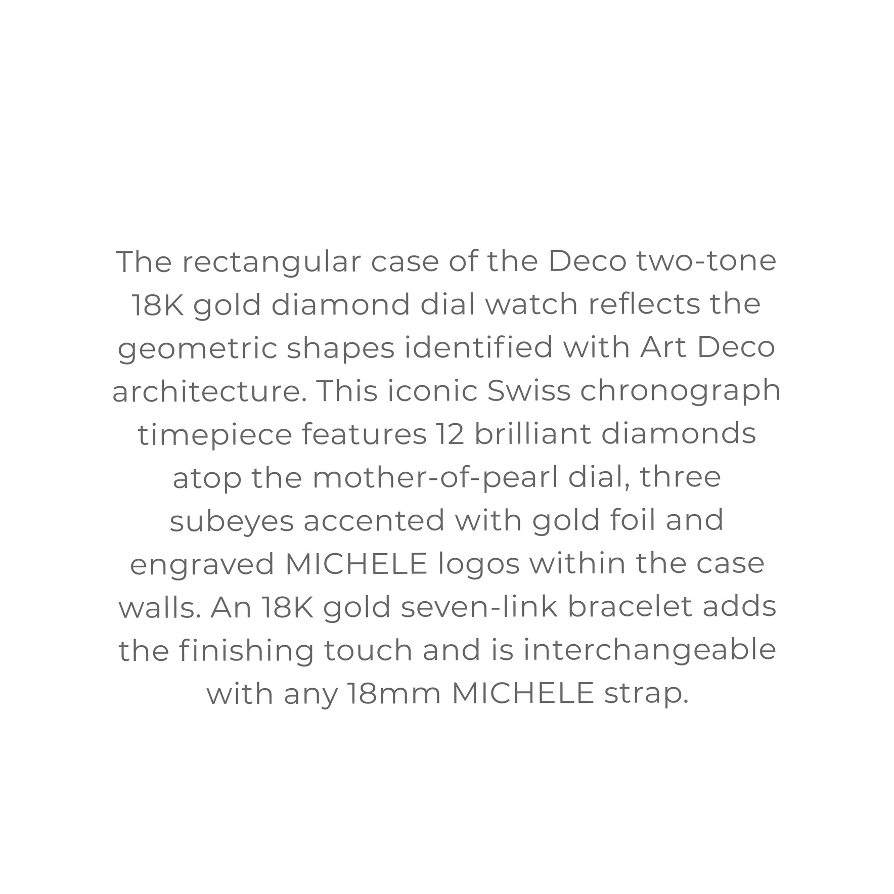 MICHELE WATCHES