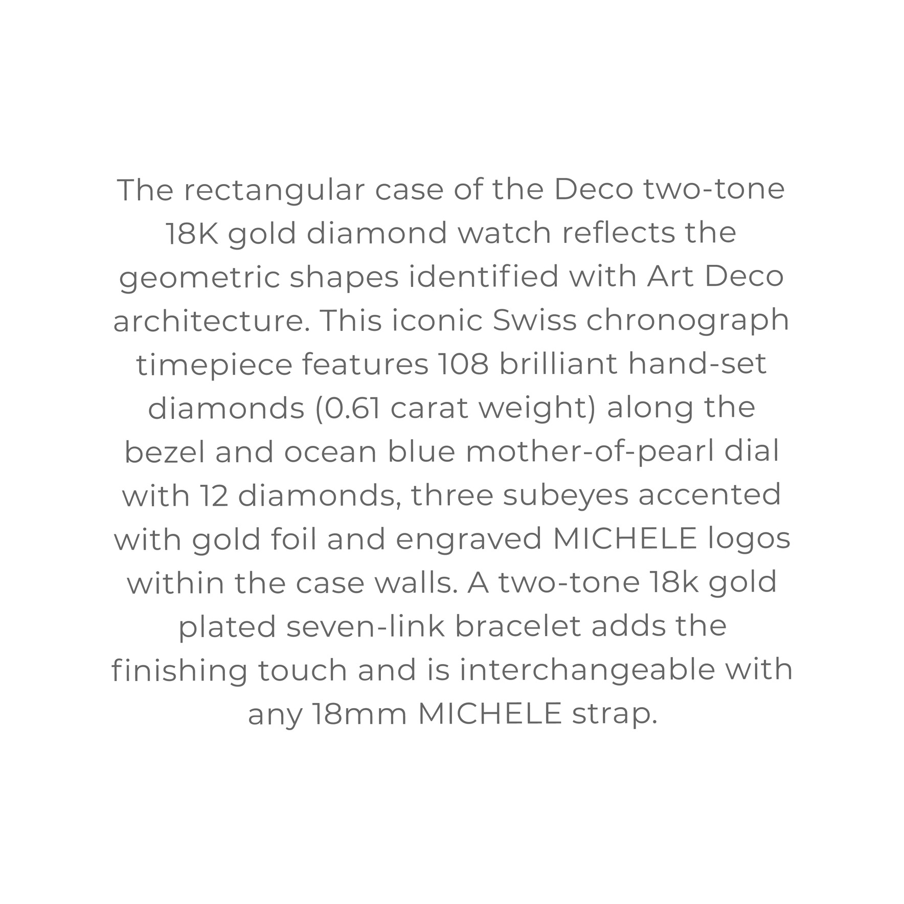 MICHELE WATCHES
