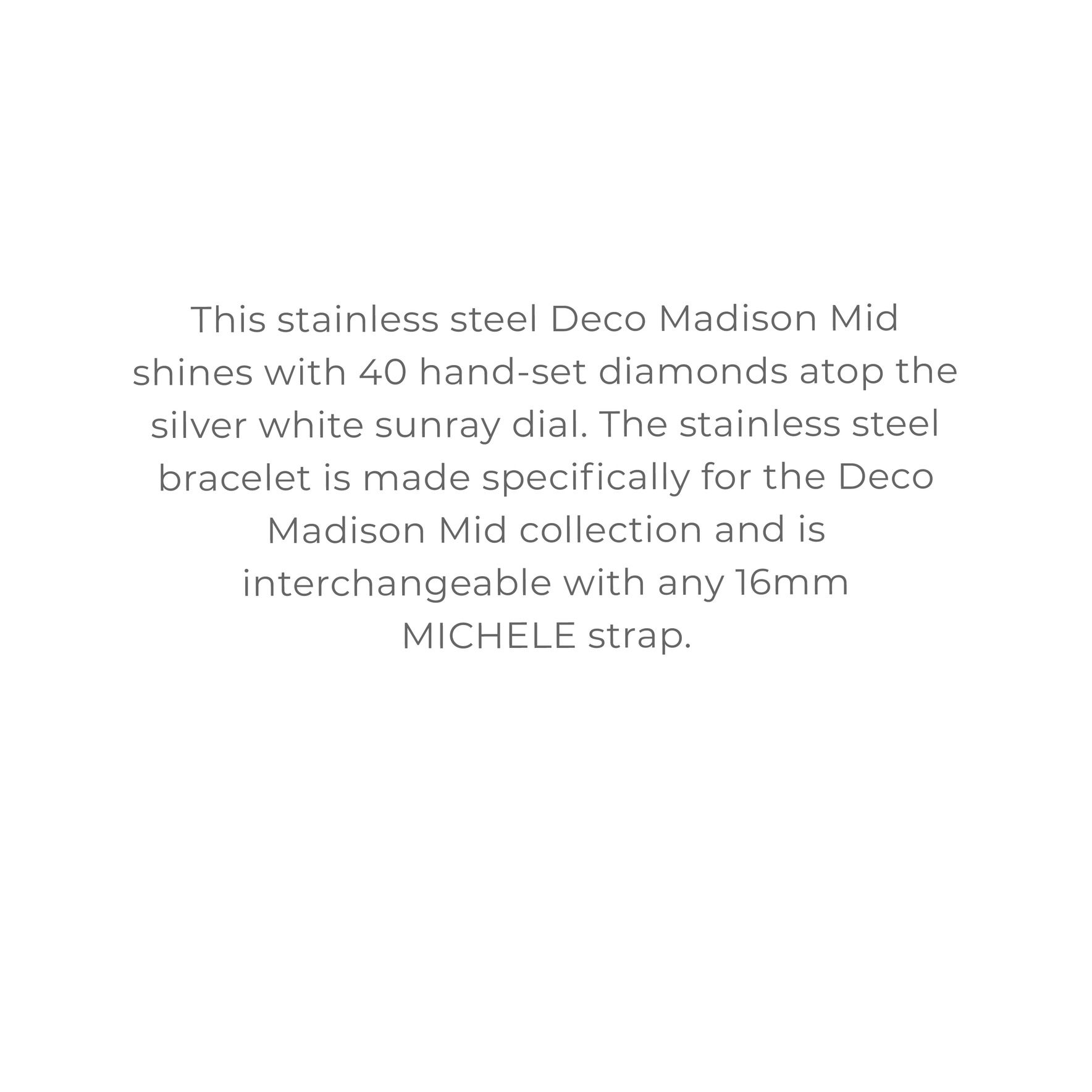 MICHELE WATCHES