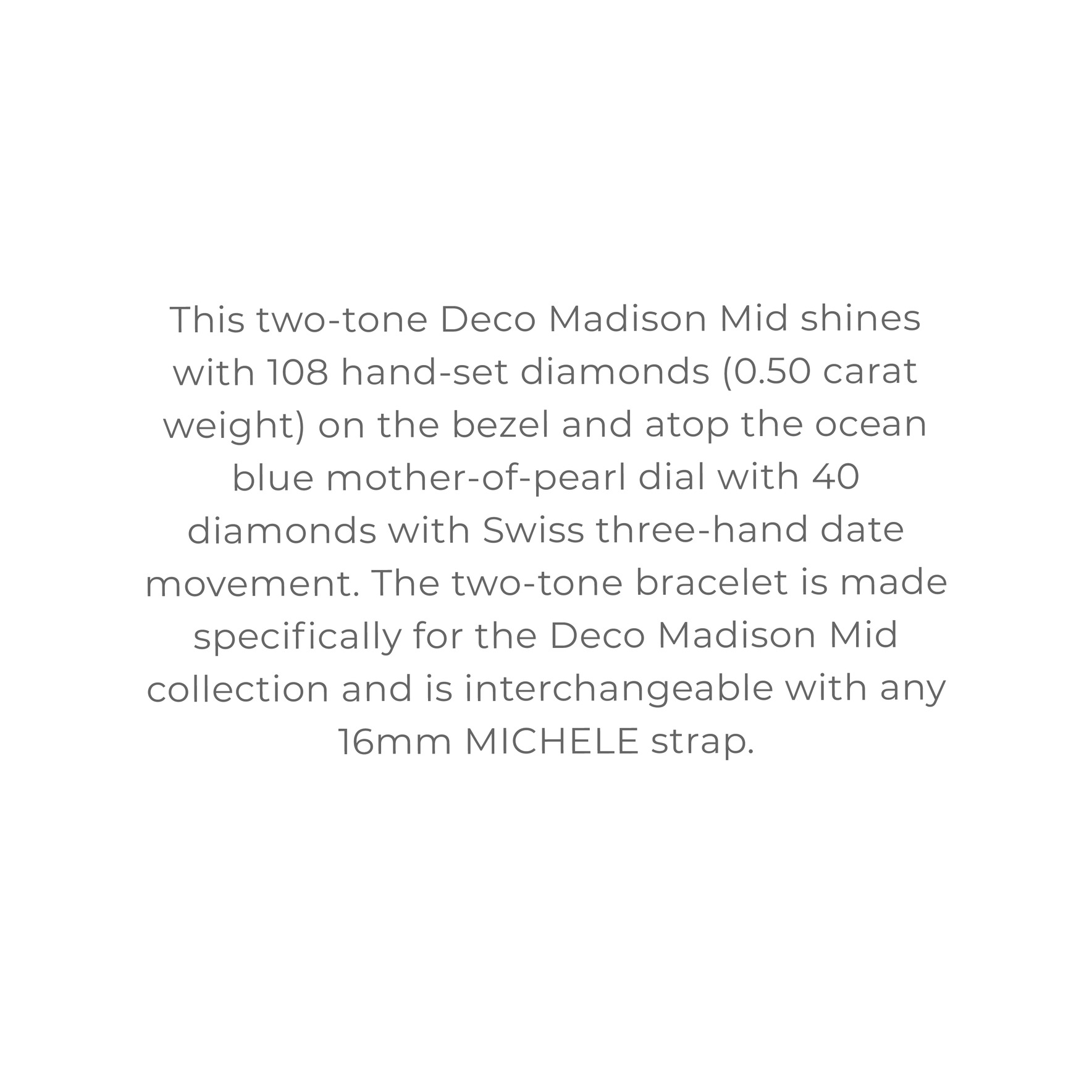 MICHELE WATCHES