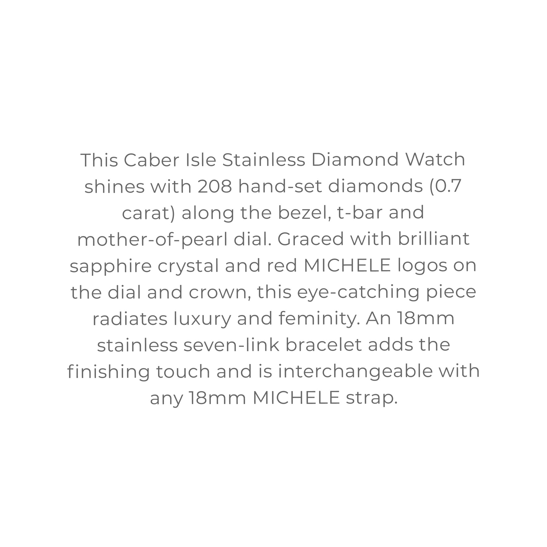 Michele Watch Deco XL