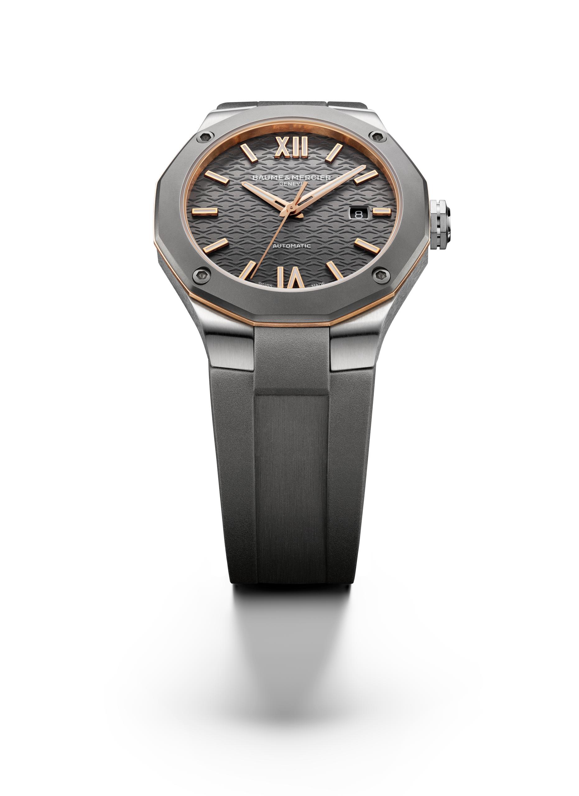 Baume et Mercier - Riviera 10660AUTOMATIC WATCH, STEEL TITANIUM - 42MM
