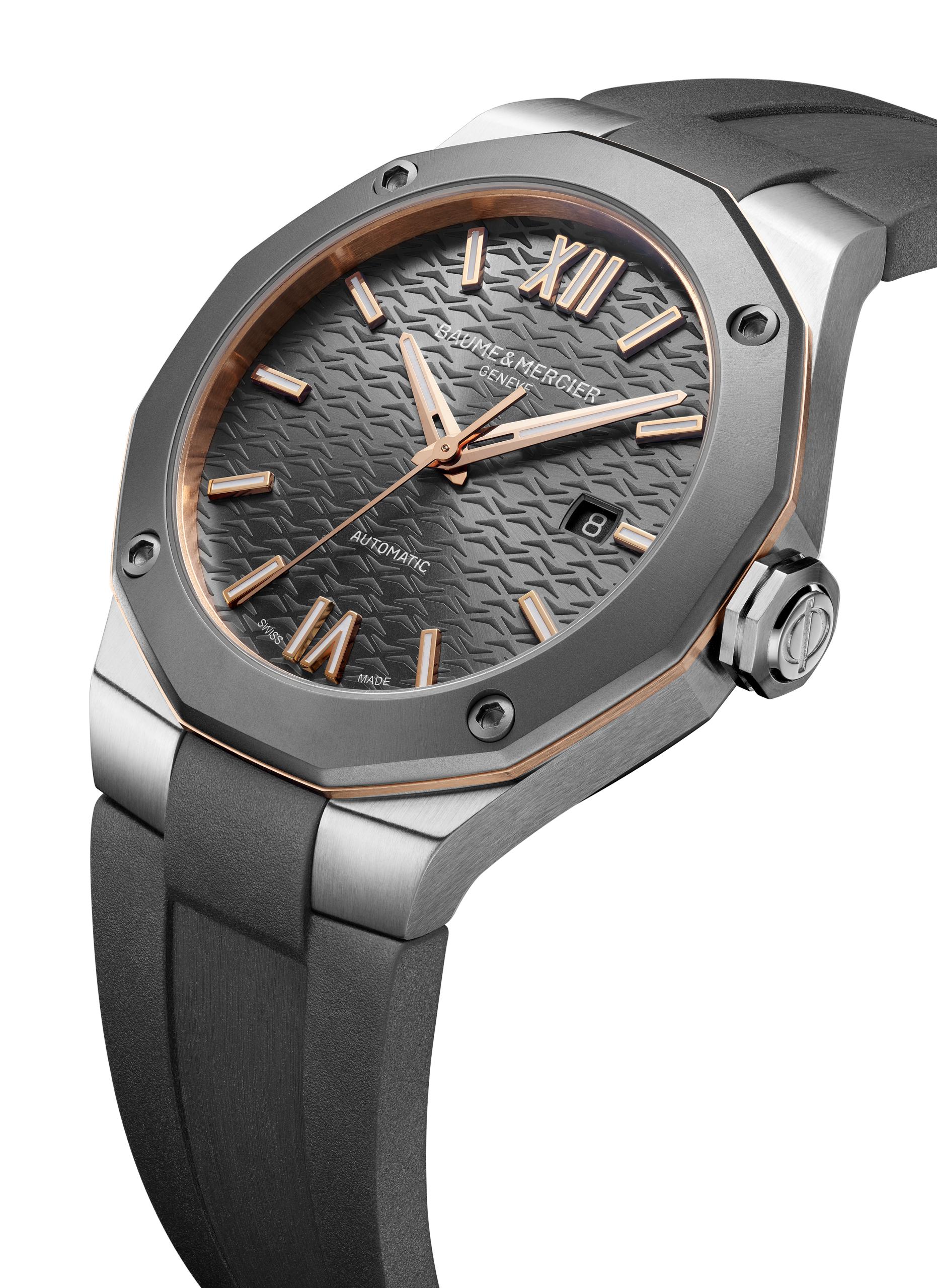 Baume et Mercier - Riviera 10660AUTOMATIC WATCH, STEEL TITANIUM - 42MM