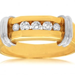 HIS & HERS DIAMOND BAND