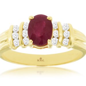 RUBY & DIAMOND RING