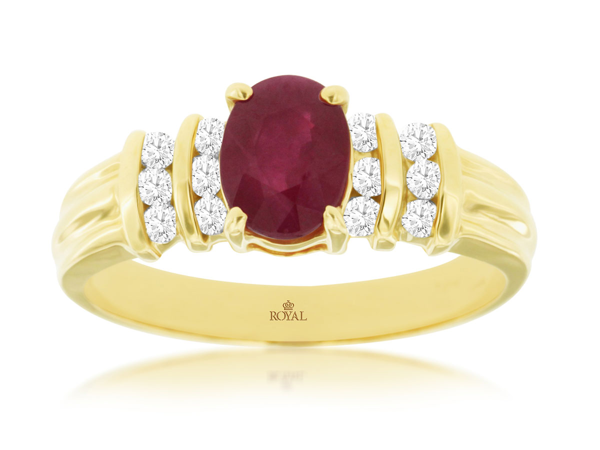 RUBY & DIAMOND RING