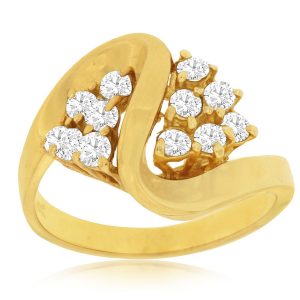 LADIES RING ALL DIAMOND