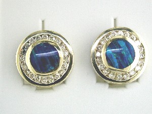 LABOPAL & DIAMOND EARRING