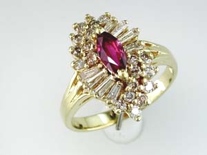 DIAMOND & COLOR ST RING