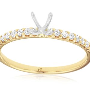 ENGAGEMENT (NO CENTER ST)RING