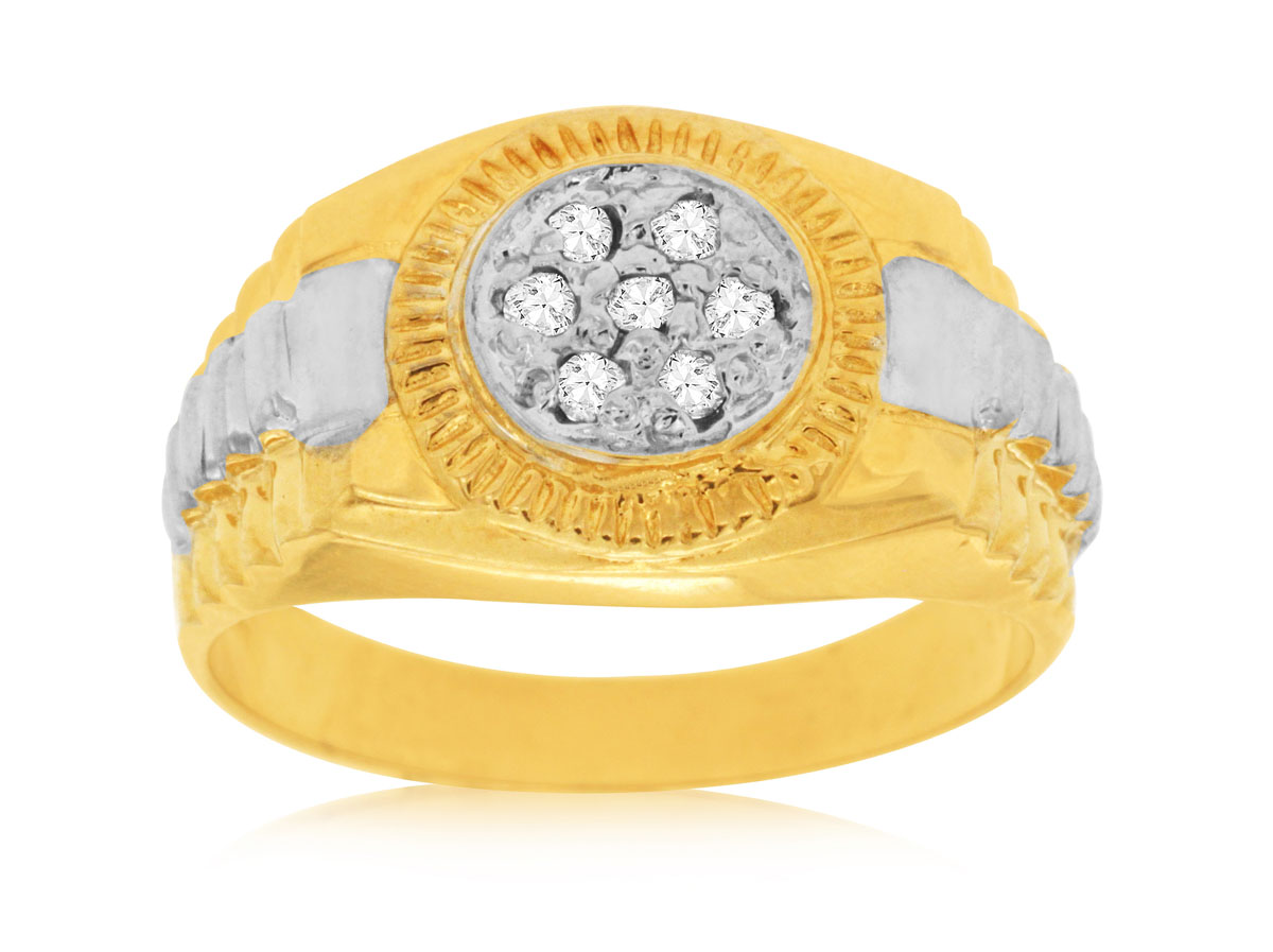 MEN'S RING DIAMOND