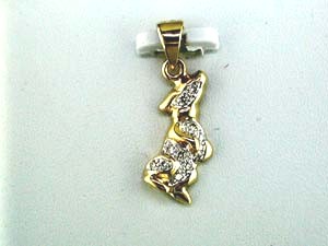 DIAMOND DOG PENDANT