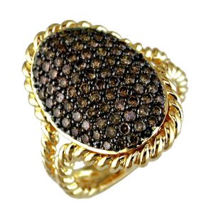 MOCHA DIAMOND RING