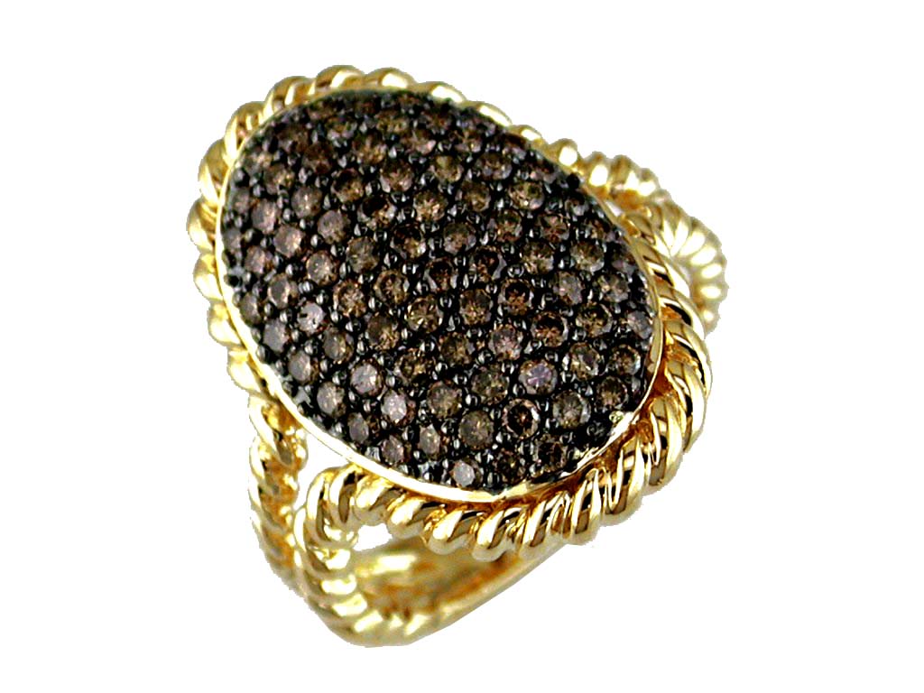 MOCHA DIAMOND RING