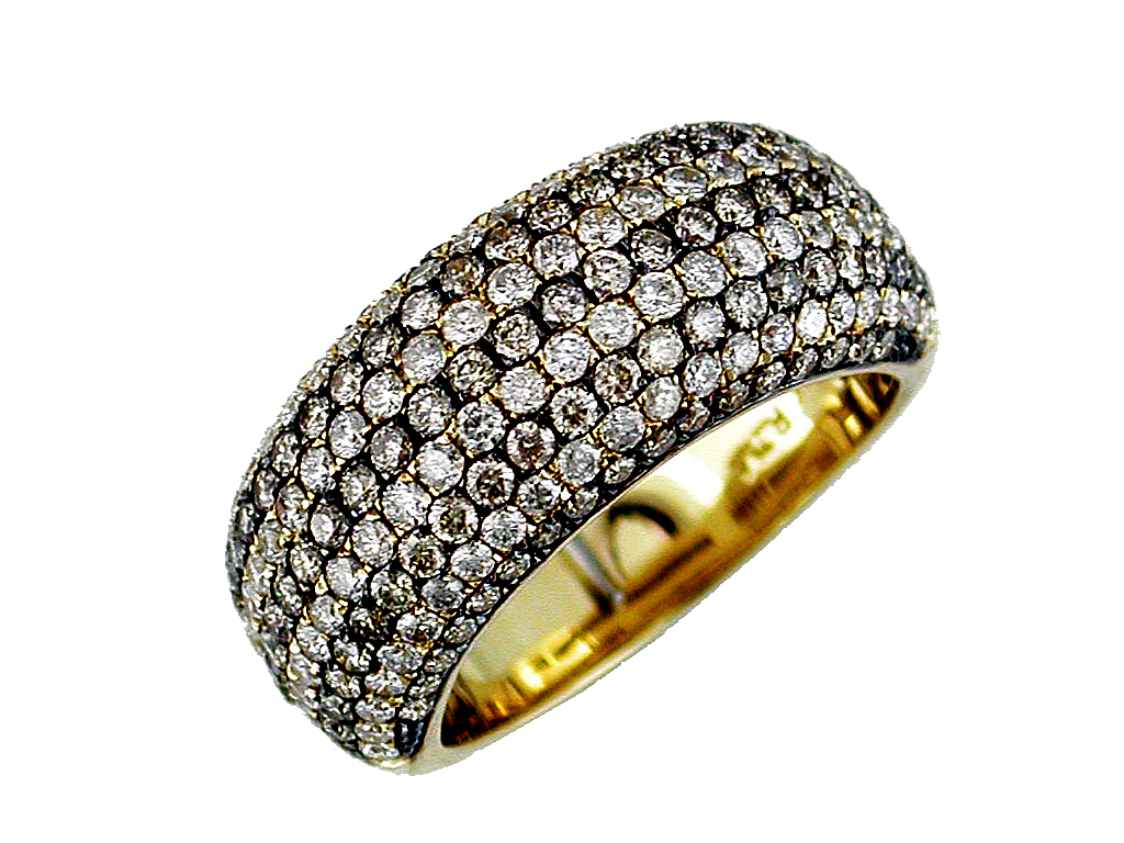 DIAMOND & MOCHA DIAMOND RING