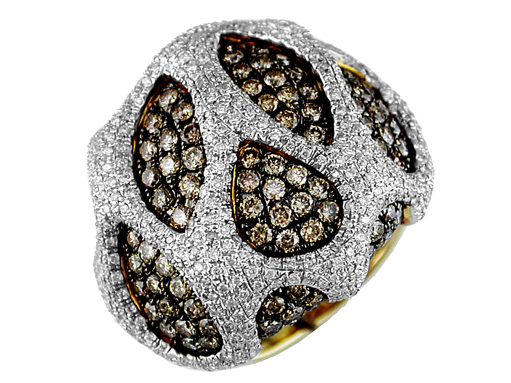 DIAMOND & MOCHA DIAMOND RING