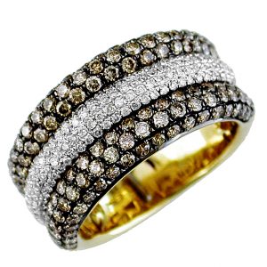 DIAMOND & MOCHA DIAMOND RING