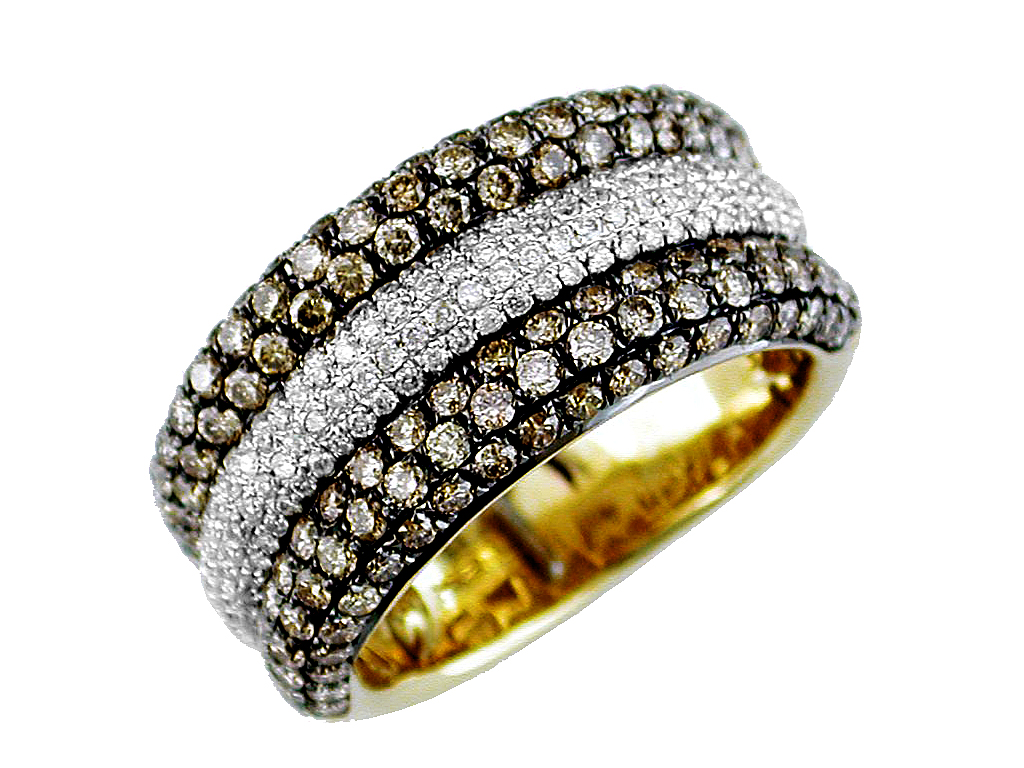 DIAMOND & MOCHA DIAMOND RING