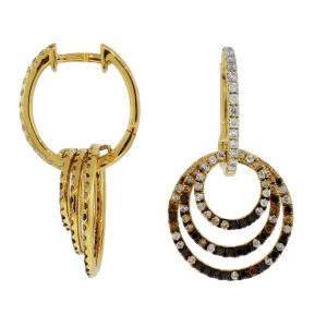 FANCY DIAMOND EARRING