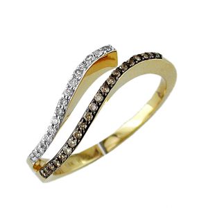 DIAMOND & MOCHA DIAMOND RING