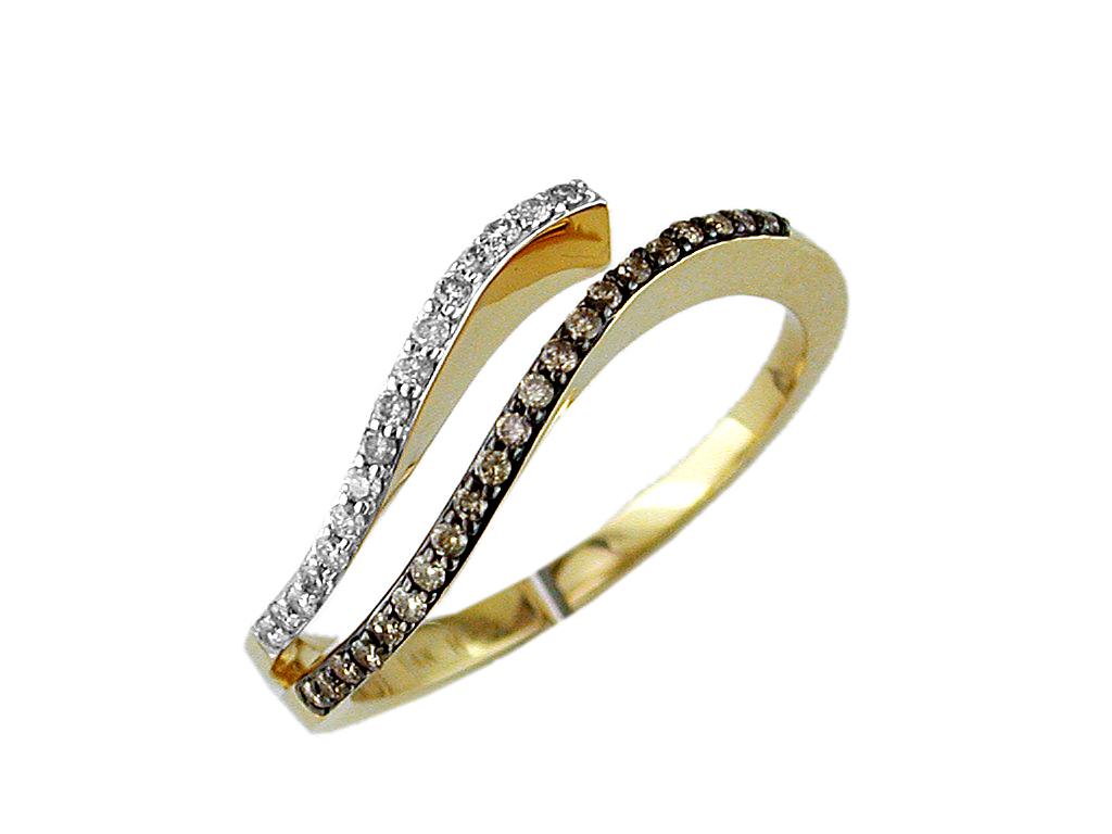 DIAMOND & MOCHA DIAMOND RING