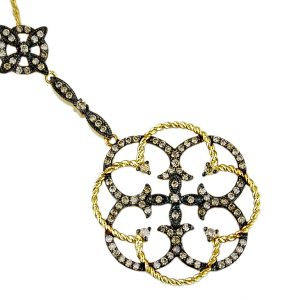MOCHA DIAMOND PENDANT