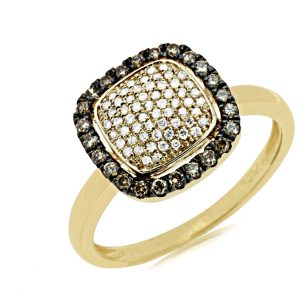 DIAMOND & MOCHA DIAMOND RING