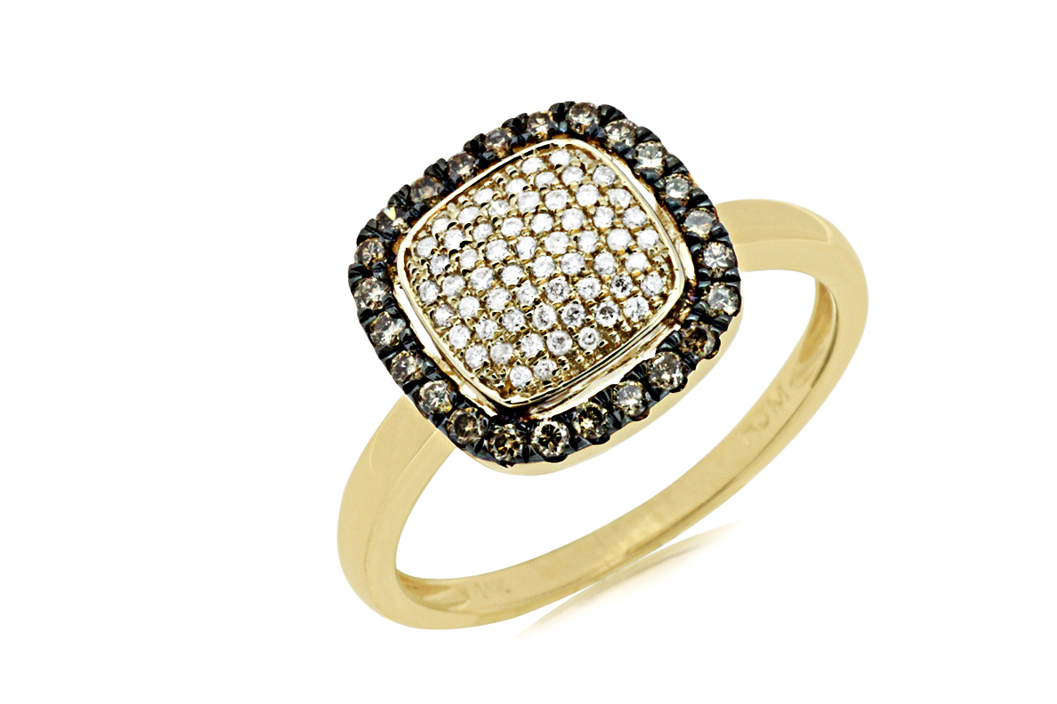 DIAMOND & MOCHA DIAMOND RING