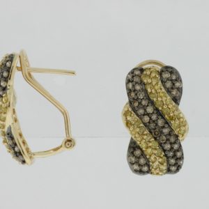 FANCY DIAMOND EARRING
