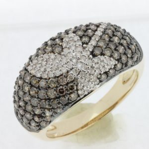 DIAMOND & MOCHA DIAMOND RING