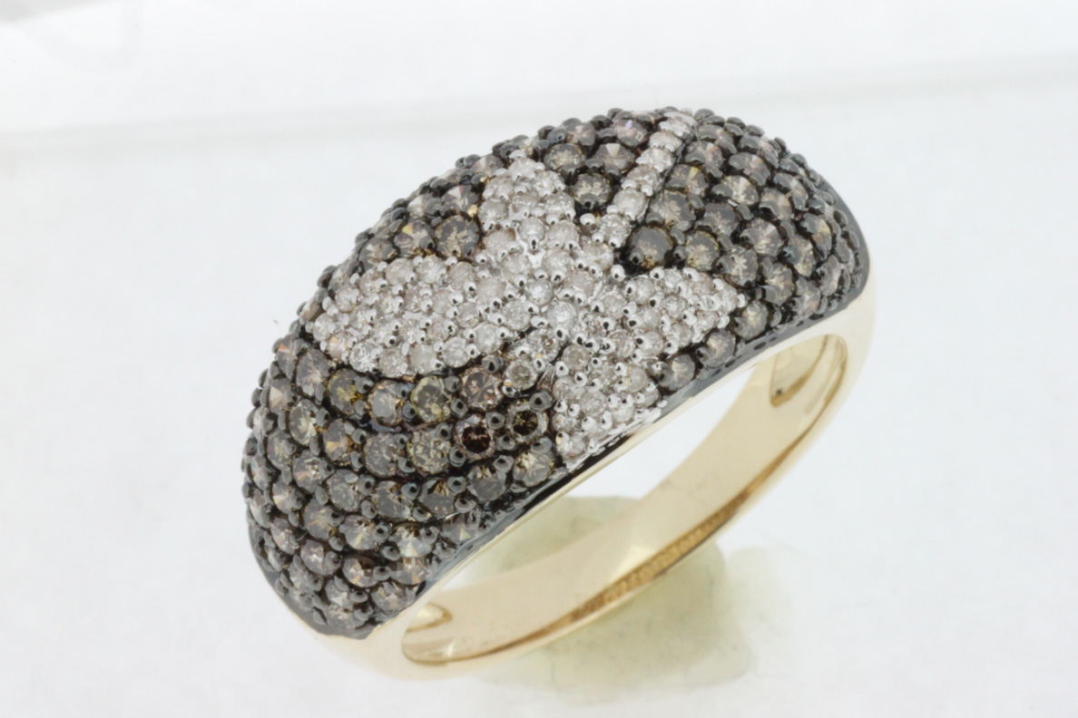 DIAMOND & MOCHA DIAMOND RING