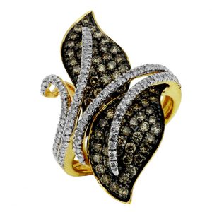 DIAMOND & MOCHA DIAMOND RING