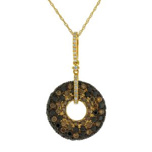 MULTI COLOR DIAMOND PENDANT