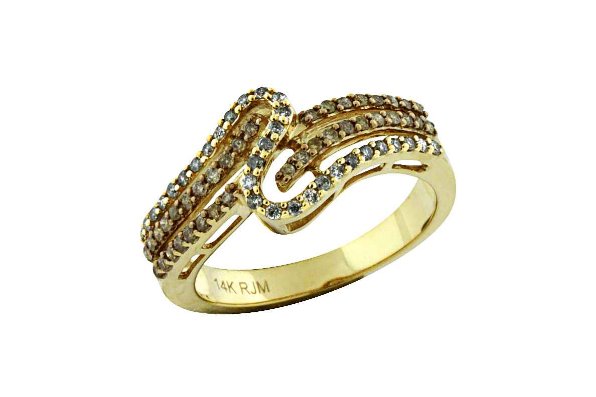 DIAMOND & MOCHA DIAMOND RING