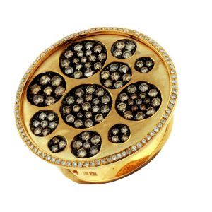 DIAMOND & MOCHA DIAMOND RING