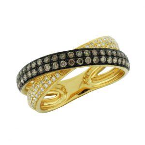 DIAMOND & MOCHA DIAMOND RING