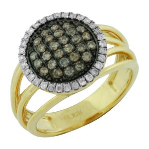 DIAMOND & MOCHA DIAMOND RING