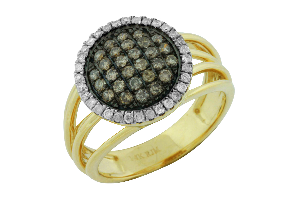 DIAMOND & MOCHA DIAMOND RING