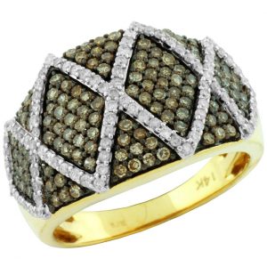 DIAMOND & MOCHA DIAMOND RING