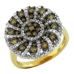 DIAMOND & MOCHA DIAMOND RING