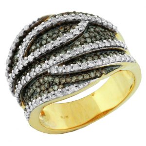DIAMOND & MOCHA DIAMOND RING