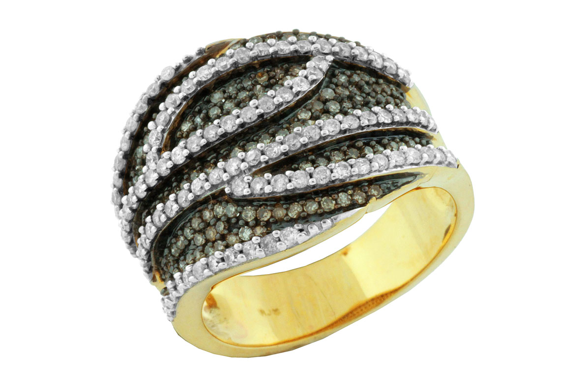 DIAMOND & MOCHA DIAMOND RING