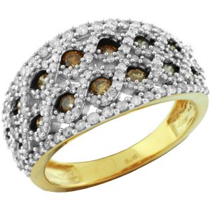 DIAMOND & MOCHA DIAMOND RING