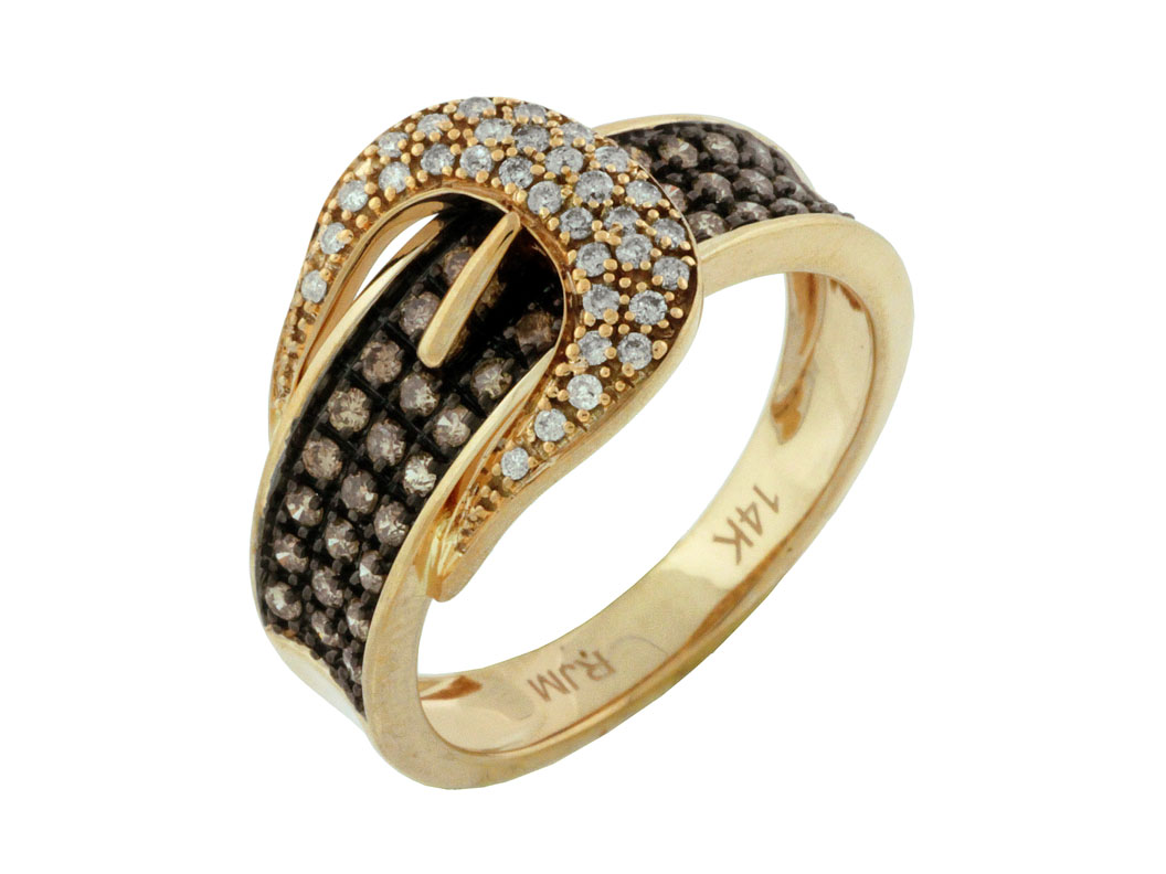 DIAMOND & MOCHA DIAMOND RING