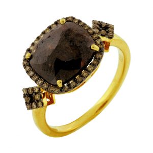18K MOCHA DIA RING